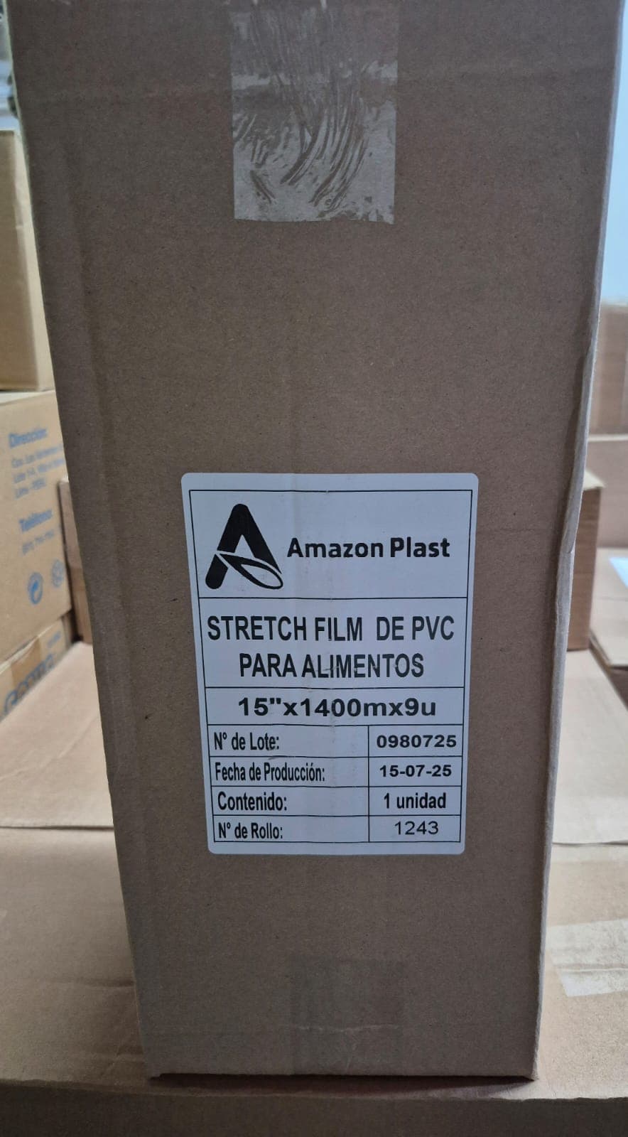 Film p/alimentos 15" (38 cm) x 1400 mts