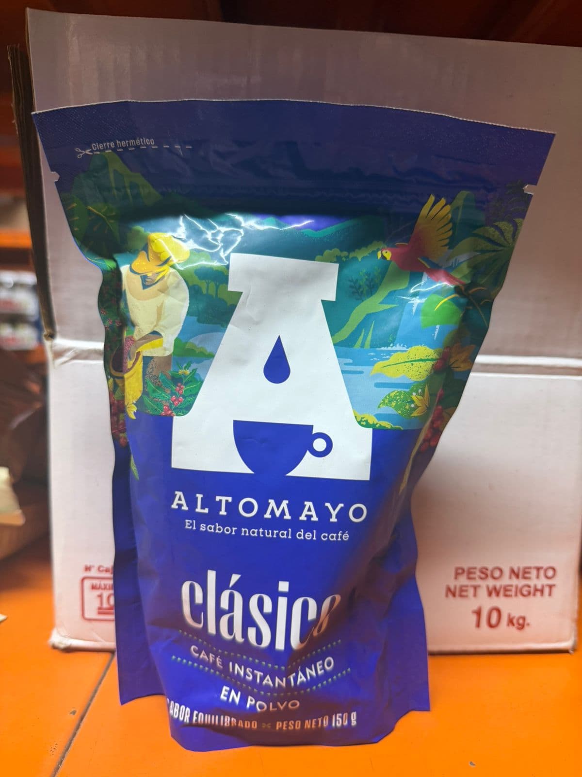 Altomayo café instantaneo "Clasico" doy pack x 140 gr