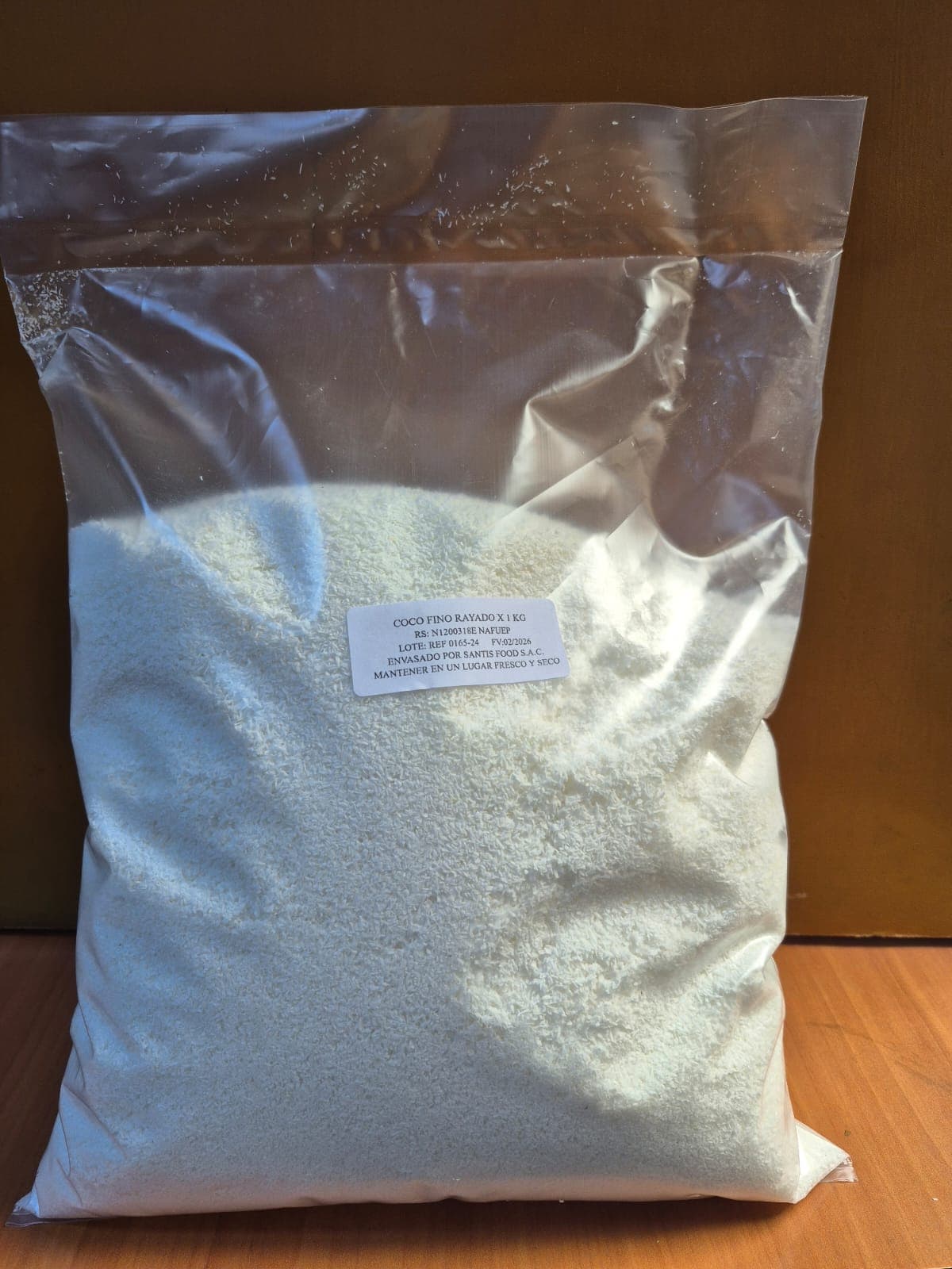 Coco rallado fino x 1 kg
